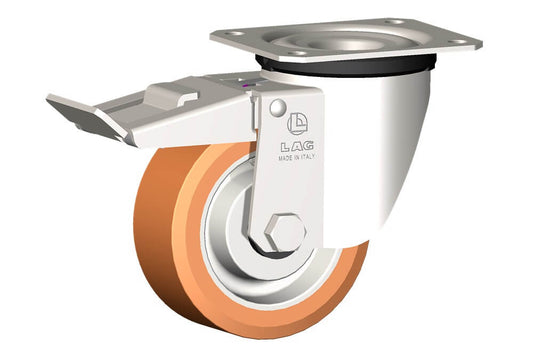 WHEEL A 100X40/40 RBX SWIV X20L/50 +BR