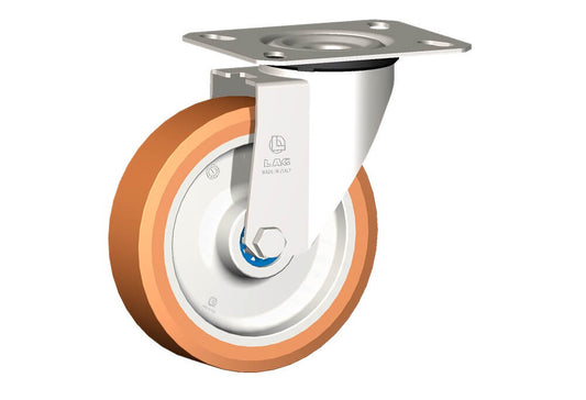 WHEEL A 150X40/50 INOX RB SWIVEL X20