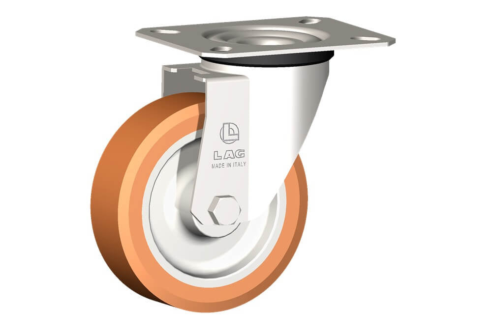 WHEEL A 100X30/40 PLAIN BORE SWIVEL X20