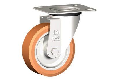 WHEEL A 100X30/40 PLAIN BORE SWIVEL X20