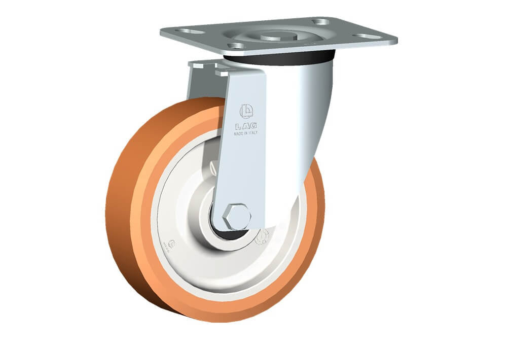 WHEEL A 150X40/50 BB SWIVEL FORK M40