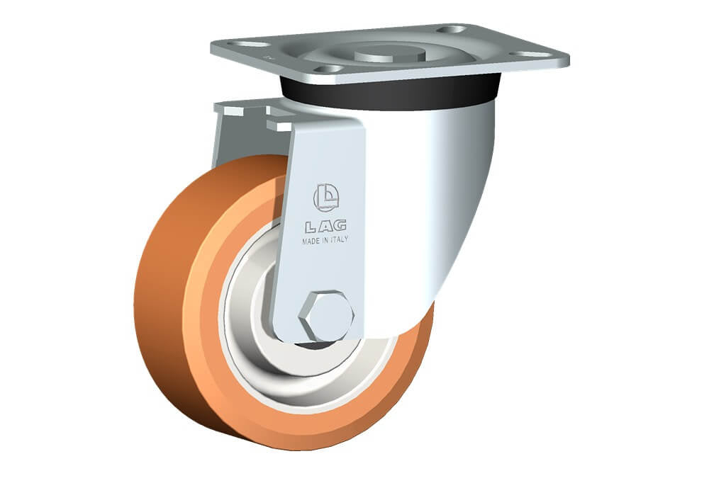 WHEEL A 100X40/40 ROLLER BEARINGS SWIVEL FORK M40L/50