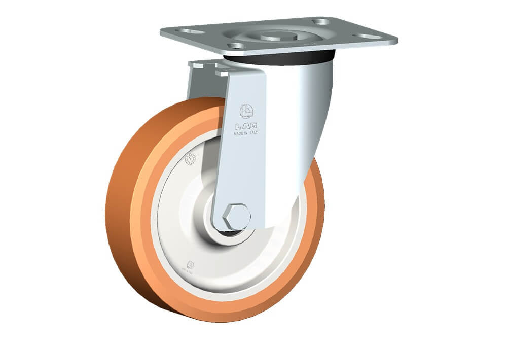 WHEEL A 150X40/50 RB SWIVEL FORK M40