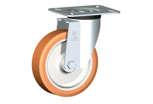 WHEEL A 150X40/50 PB SWIVEL FORK M40