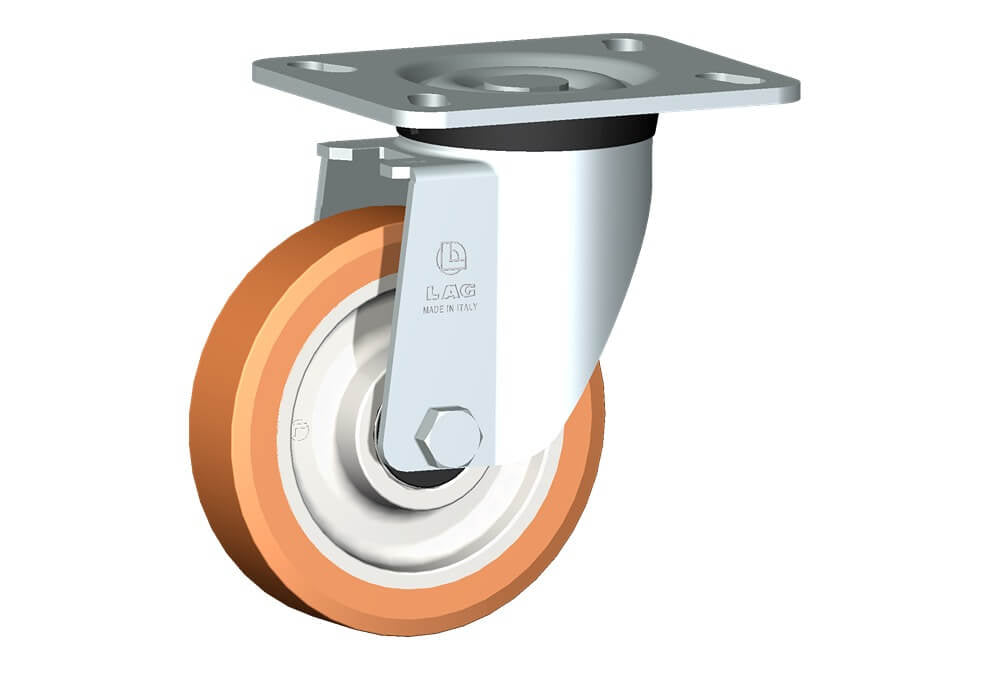 WHEEL A 125X30/40 BB SWIVEL FORK P60/50