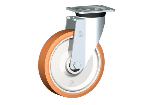 WHEEL A 225X50/60 BB SWIVEL FORK P60