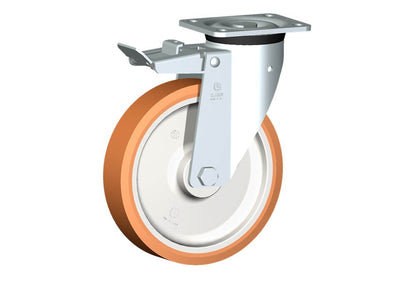 WHEEL A 225X50/60 RB SWIVEL P60 +BRAKE
