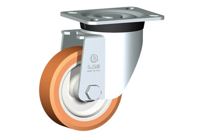 WHEEL A 100X30/40 PB SWIVEL FORK P60L/50