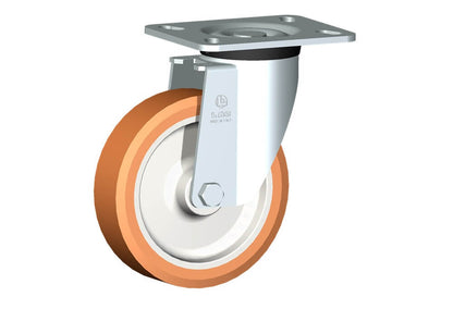 WHEEL A 150X40/50 PB SWIVEL FORK P60