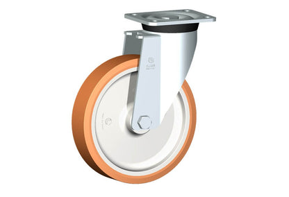 WHEEL A 225X50/60 PB SWIVEL FORK P60
