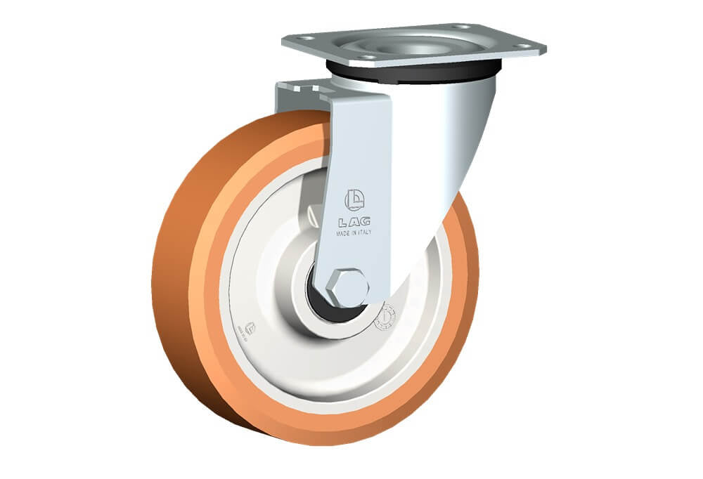 WHEEL A 150X40/50 BB SWIVEL FORK M22L