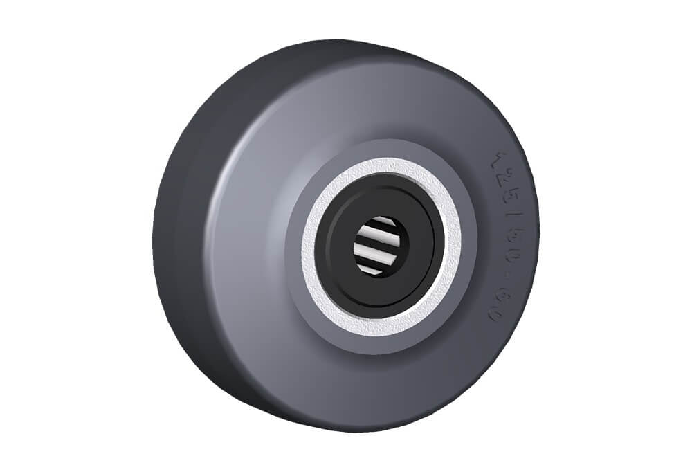 WHEEL E 125X50/50 ROLLER BEAR. 20