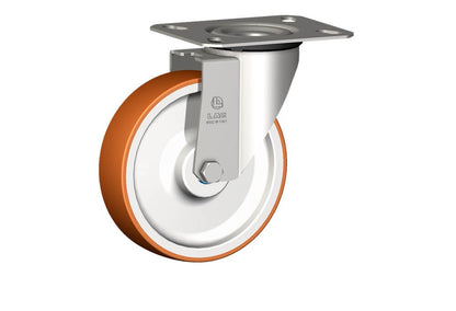 WHEEL N 150X40/50 INOX RB SWIVEL X20