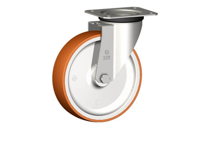 WHEEL N 200X50/60 PLAIN BORE SWIVEL FORKX20
