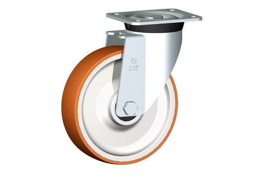 WHEEL N 200X50/60 BB SWIVEL FORK M40