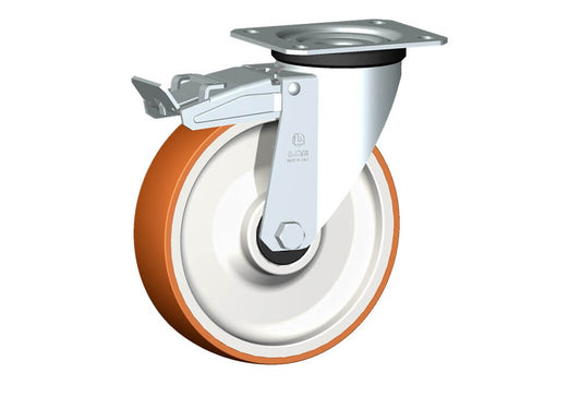 WHEEL N 200X50/60 BB SPG M22 +BRAKE