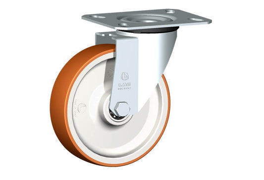 WHEEL N 150X40/50 RB SWIVEL FORK M22
