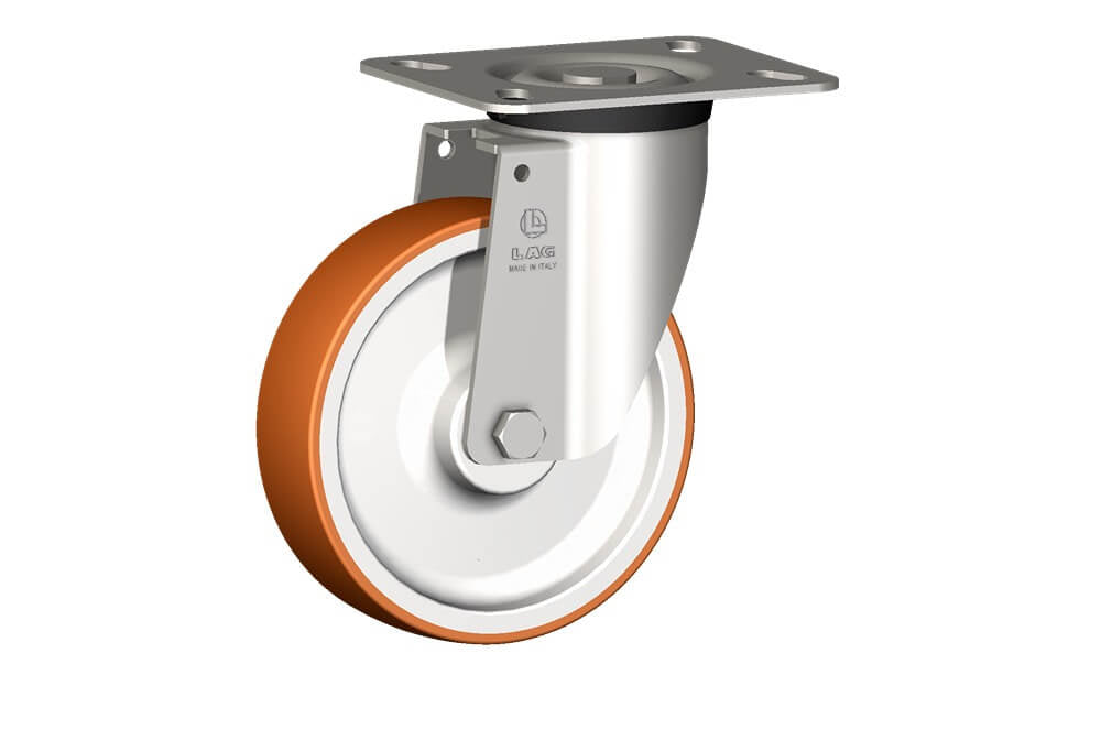 WHEEL N 150X40/50 INOX RB SWIVEL X40