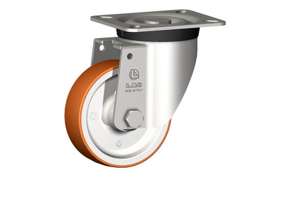 WHEEL N 100X30/40 PLAIN BORE SWIVEL FORK X40L/50