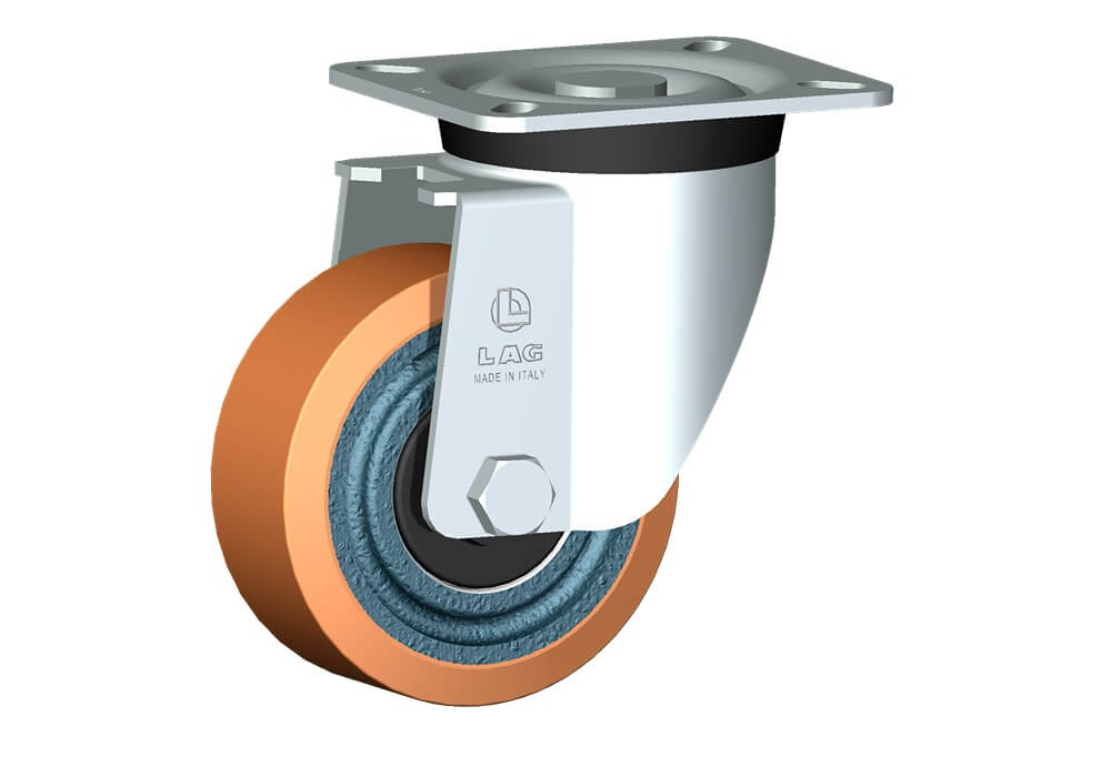 WHEEL Z 100X40/40 BB SWIVEL FORK M40L/50