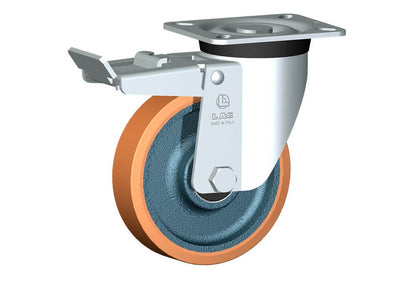 WHEEL Z 125X30/40 BB SWIVEL FORK M40L/50