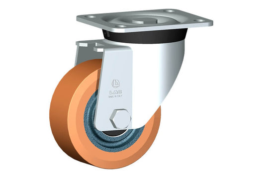 WHEEL Z 125X50/50 BB SWIVEL FORK M40/60