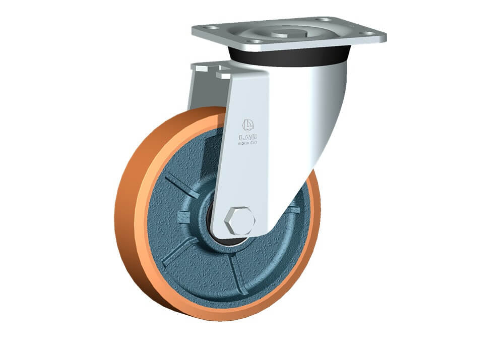 WHEEL Z 175X40/50 BB SWIVEL FORK P60/60