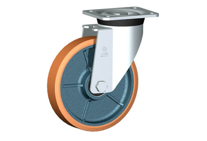 WHEEL Z 200X40/50 BB SWIVEL FORK P60/60