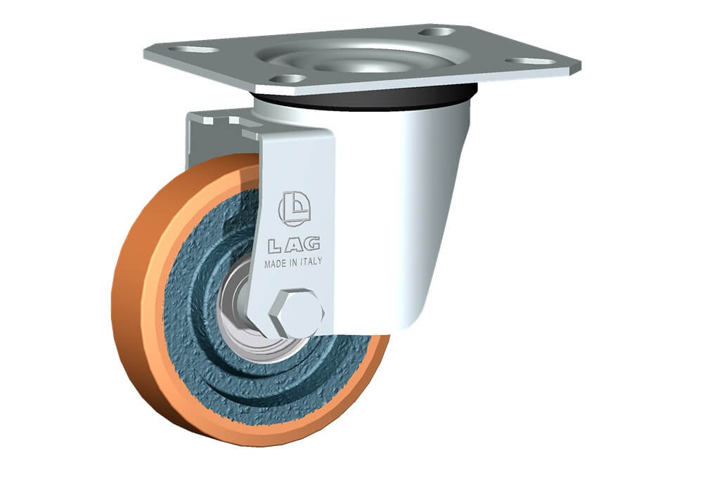 WHEEL Z80X20/18 BB SWIVEL FORK M22