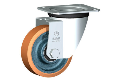 WHEEL Z 100X30/40 BB SWIVEL FORK M22L/50