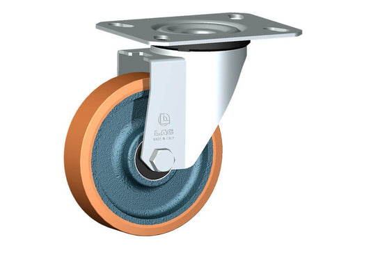 WHEEL Z 125X30/40 BB SWIVEL FORK M22/50