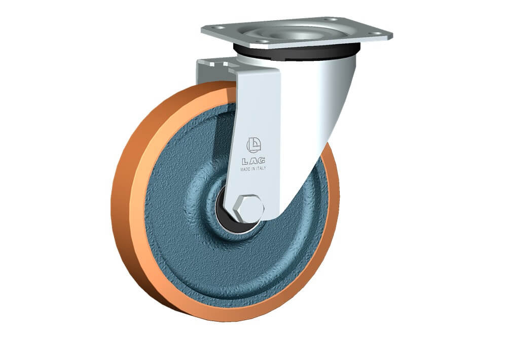 WHEEL Z 150X30/40 BB SWIVEL FORK M22L/50