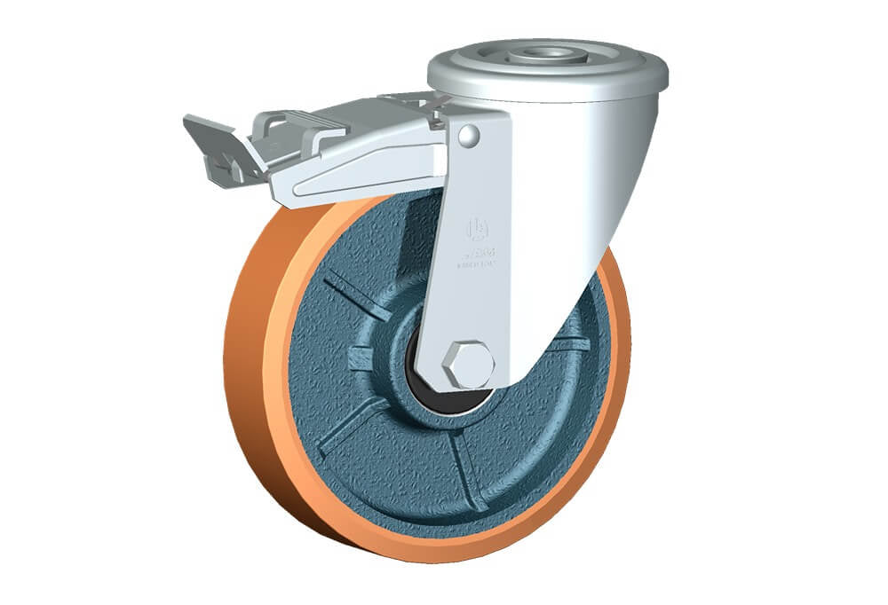 WHEEL Z 175X40/49 BB BOLT HOLE F.18 FORK M22 + BRAKE