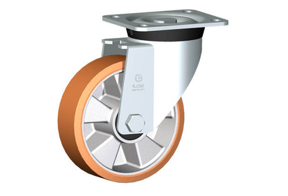WHEEL T 160X50/60 BB SWIVEL FORK M40