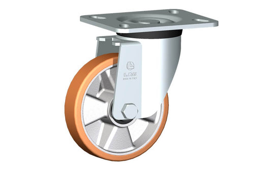 WHEEL T 125X30/40 RB SWIVEL FORK P60/50
