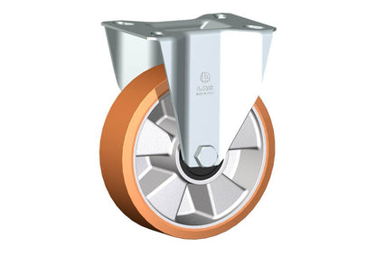 WHEEL T 160X50/60 RB FIXED FORK M22