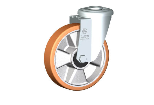 WHEEL T 125X30/40 BB BOLT HOLE F.12 FORK M22/40