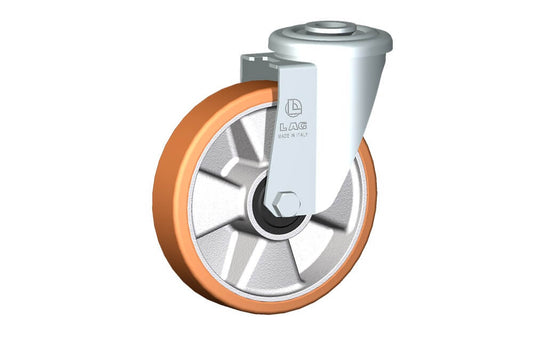 WHEEL T 125X30/40 RB BOLT HOLE F.12 FORK M22/40