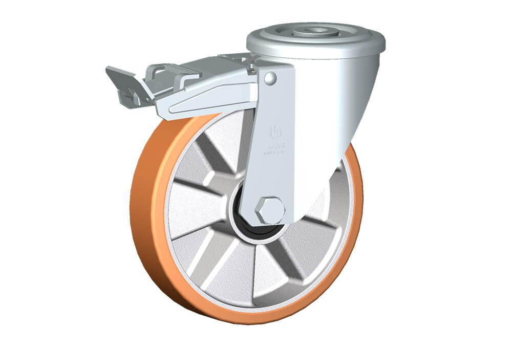 WHEEL T 175X40/50 RB BOLT HOLE F.12 FORK M22 + BRAKE