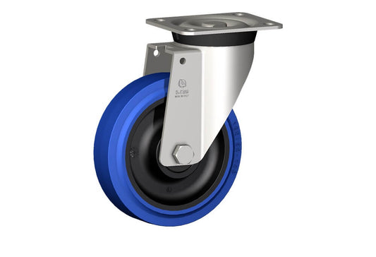 WHEEL LB 180X50/60 INOX BB SWIVEL X40