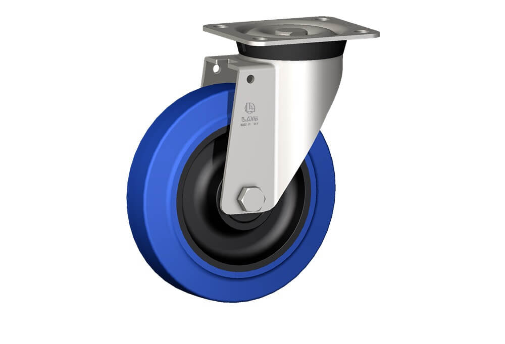 WHEEL LB 200X50/60 S/S B.B. SWIVEL X40