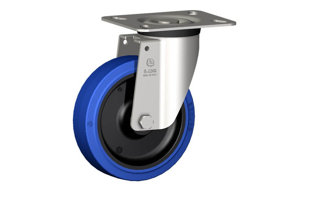 WHEEL LB 150X40/50 PLAIN BORE SWIVEL X40