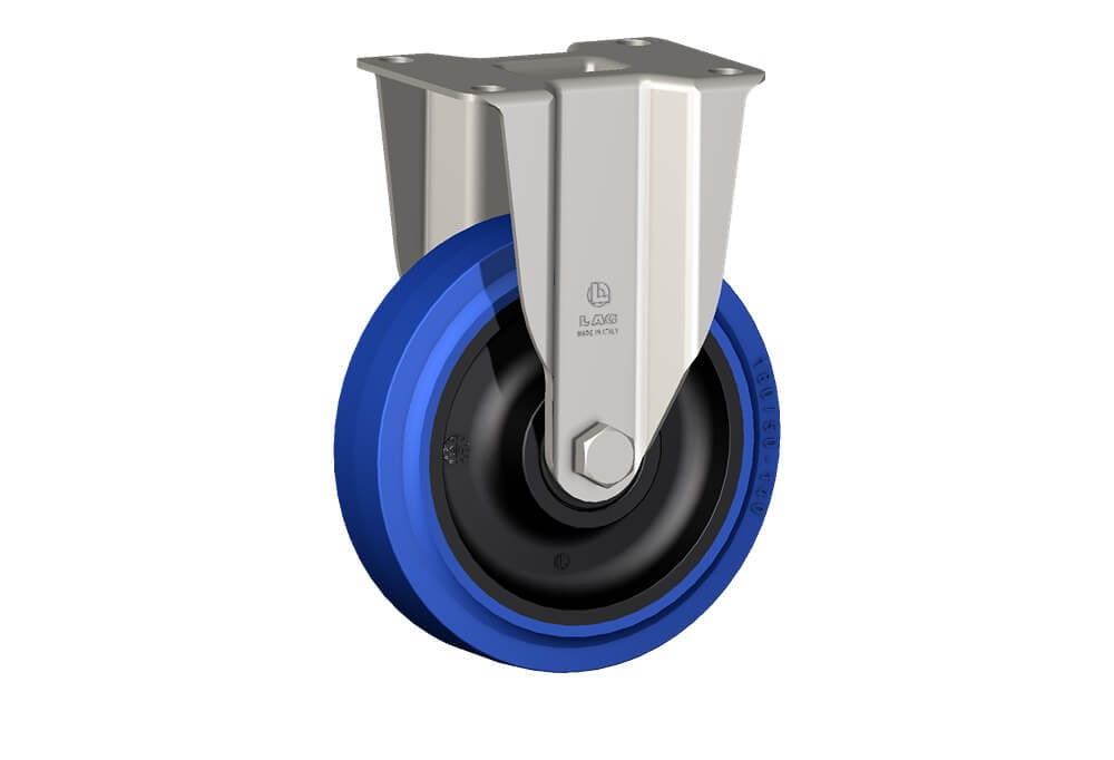 WHEEL LB 180X50/60 INOX BB FIXED X40