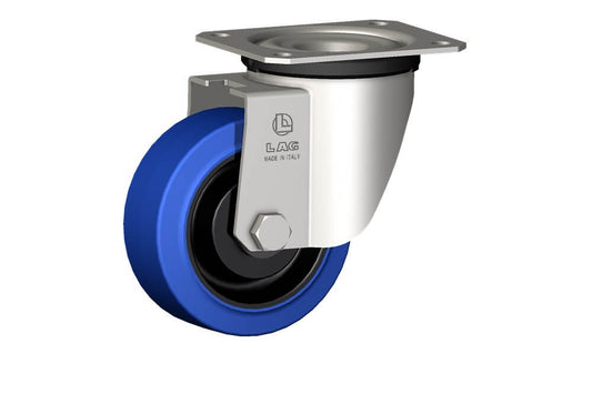 WHEEL LB 100X40/40 INOX RB SWL X20L/50