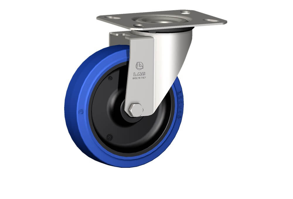 WHEEL LB 150X40/50 PLAIN BORE SWIVEL X20