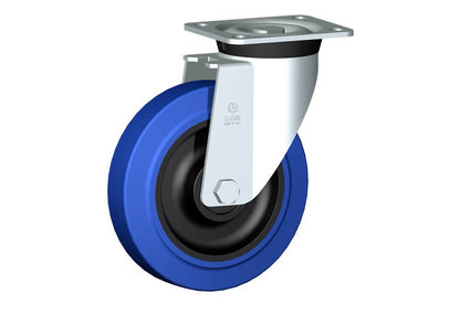 WHEEL LB 200X50/60 BB SWIVEL FORK M40