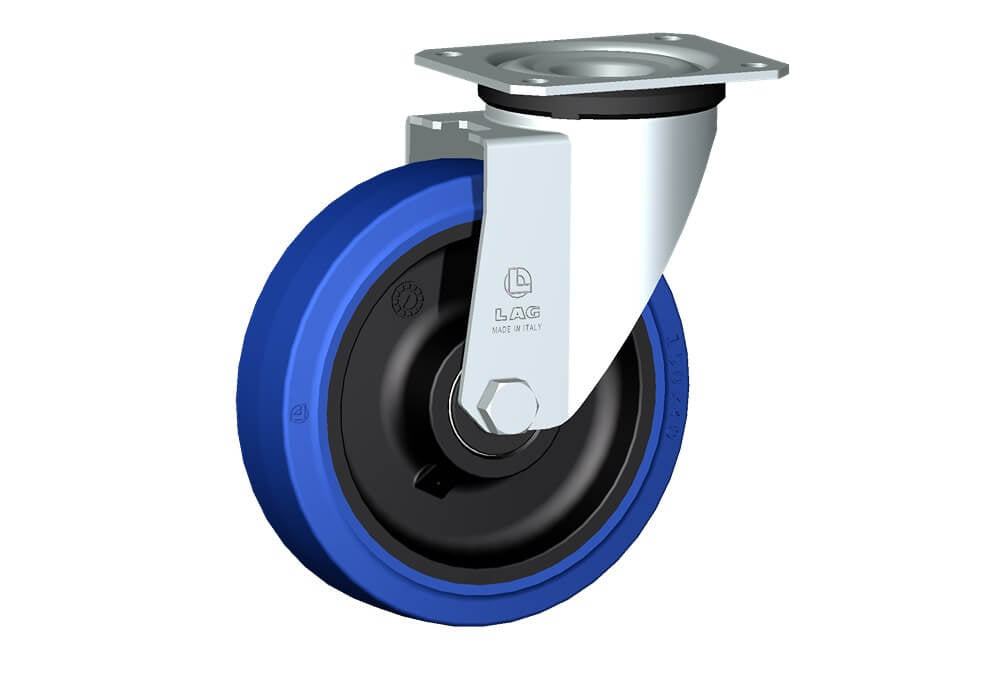WHEEL LB 150X40/50 BB SWIVEL FORK M22L