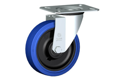 WHEEL LB 150X40/50 BB SWIVEL FORK M22