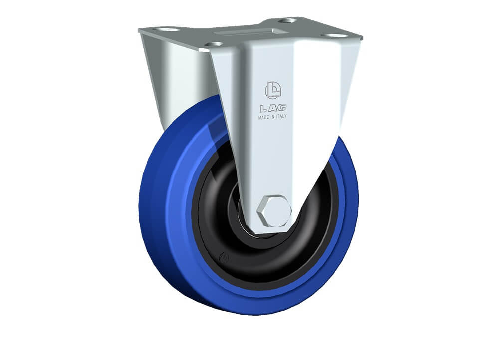 WHEEL LB 125X40/40 BB FIXED FORK M22L/50