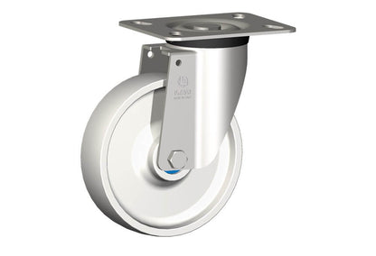 WHEEL P 150X40/50 INOX ROLLER BRGS INOX SWIVEL FORK X40